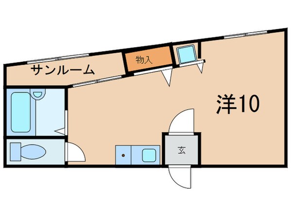 コスモハイツの物件間取画像